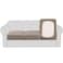 H.VERSAILTEX HVERSAILTEX Super Stretch Couch Cushion Covers Sofa Cushion Slipcovers Jacquard Fabric Individual Seat Couch Slipcover Sets for Pets with Elastic Bottom3 Packs Cushion Sofa Covers Taupe