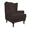 Easy-Going EasyGoing Stretch Wingback Chair Sofa Slipcover 2Piece Sofa Cover Furniture Protector Couch Soft with Elastic Bottom Spandex Jacquard Fabric Small Checks Chocolate