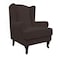 Easy-Going EasyGoing Stretch Wingback Chair Sofa Slipcover 2Piece Sofa Cover Furniture Protector Couch Soft with Elastic Bottom Spandex Jacquard Fabric Small Checks Chocolate