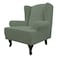 Easy-Going EasyGoing Stretch Wingback Chair Sofa Slipcover 1Piece Sofa Cover Furniture Protector Couch Soft with Elastic Bottom Spandex Jacquard Fabric Small ChecksLargeGreyish Green