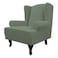 Easy-Going EasyGoing Stretch Wingback Chair Sofa Slipcover 1Piece Sofa Cover Furniture Protector Couch Soft with Elastic Bottom Spandex Jacquard Fabric Small ChecksLargeGreyish Green