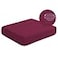 NC HOME Water Resistant Sofa Cushion Slipcovers Stretch Sofa Seat Cushion Covers Replacement Furniture Protector Washable Christmas Decoration Large Wine