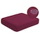 NC HOME Water Resistant Sofa Cushion Slipcovers Stretch Sofa Seat Cushion Covers Replacement Furniture Protector Washable Christmas Decoration Large Wine