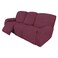 Easy-Going EasyGoing 8 Pieces Recliner Sofa Stretch Sofa Slipcover Sofa Cover Furniture Protector Couch Soft with Elastic Bottom Kids Spandex Jacquard Fabric Small Checks ASH Rose