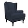 Easy-Going EasyGoing Stretch Wingback Chair Sofa Slipcover 2Piece Sofa Cover Furniture Protector Couch Soft with Elastic Bottom Spandex Jacquard Fabric Small Checks Dark Blue