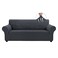 Asnomy Couch Covers for 3 Cushion Couch Stretch Sofa Covers Slipcovers Pet Protector Furniture Covers for Dogs Cats Spandex Jacquard Fabric Small Checks XLargeCharcoal Ash