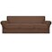 Easy-Going EasyGoing 4 Pieces Oversized Stretch Soft Couch Cover for Dogs Washable Sofa Slipcover for 3 Separate Cushion Couch Elastic Furniture Protector for Pets Kids Brown