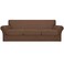 Easy-Going EasyGoing 4 Pieces Oversized Stretch Soft Couch Cover for Dogs Washable Sofa Slipcover for 3 Separate Cushion Couch Elastic Furniture Protector for Pets Kids Brown