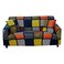 HOOBUY Printed Sofa Cover Stretch Couch Covers Sofa Slipcovers for 3 Cushion Couch with Two Free Pillow Case Bragg 3 SeaterLarge 2 Seater