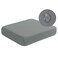 NC HOME Couch Seat Cushion Covers Stretch Sofa Cushion Protector Couch Cover for Camper Loveseat Cushion with Elastic Bottom Medium Dove Grey