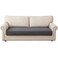 Eismodra Couch CoverSectional Couch CoversSofa Covers for 3 Cushion CouchAntiSlip Sofa Slipcovers for Dogs Cats Kids Loveseat Recliner L Shaped Armrest BackrestDark Gray 43x94Only 1 Piece