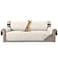H.VERSAILTEX HVERSAILTEX Reversible Sofa Cover Couch Cover for 3 Cushion Couch Water Resistant Sofa Cover for Living Room Quilted Furniture Couch Cover Washable Couch ProtectorOversized Sofa IvoryBeig