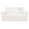 Easy-Going EasyGoing 100 Waterproof Loveseat Couch Cover Dual Waterproof Sofa Cover Stretch Jacquard Sofa Slipcover Leakproof Furniture Protector for Kids Pets Dog and Cat Loveseat Cream