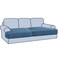H.VERSAILTEX HVERSAILTEX Stretch 2 Piece T Cushion Sofa Slipcovers Individually Sofa Cushion Covers for 2 Cushion Couch Sofa Seat Cushion Covers with Elastic Bands Featuring Thicker Jacquard Fabric Du