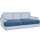 H.VERSAILTEX HVERSAILTEX Stretch 2 Piece T Cushion Sofa Slipcovers Individually Sofa Cushion Covers for 2 Cushion Couch Sofa Seat Cushion Covers with Elastic Bands Featuring Thicker Jacquard Fabric Du