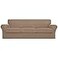 Easy-Going EasyGoing 4 Pieces Stretch Couch Cover Oversized Sofa Cover for Dogs Washable Sofa Slipcover for 3 Separate Cushion Couch Spandex Elastic Furniture Protector for Pets Kids Camel Oversized S