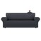 LURKA Stretch Oversized Sofa Slipcovers 1 Piece Couch Covers for 3 Cushion Couch Sofa Furniture Protector Full Sofa Covers with Elastic Bottom for Kids and Pet XLarge Dark Grey