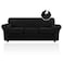 FestiCorp Velvet Sofa Covers for 3 Seat Cushion Couch Sofa Slipcovers Stretch 4 Piece Couch Cover Thick Furniture Covers for Dogs Pets Sofa Black