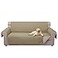 U-NICE HOME UNICE HOME Large Sofa Cover Reversible Couch Cover for Dogs Pets with Elastic Straps Water Resistant Furniture Protector for 4 Cushion Couch Oversized Sofa Light CamelBeige