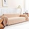 Deep Dream Sofa Cover Sectional Couch Covers Couch Covers for 3 Cushion Couch Couch Cover for Dogs Geometrical Jacquard Fabric Sofa Cover XXLarge 91 x 134 Brown