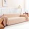 Deep Dream Sofa Cover Sectional Couch Covers Couch Covers for 3 Cushion Couch Couch Cover for Dogs Geometrical Jacquard Fabric Sofa Cover XXLarge 91 x 134 Brown