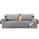 H.VERSAILTEX Sofa Protector for DogsCatsPets Sofa Slipcover Quilted Furniture Protector with Non Slip Elastic Strap Water Resistant Sofa Covers Couch Covers Seat Width 78 Oversized Sofa Light GreyBeig