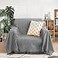 MEETSKY Couch Cover Sofa Cover Oversized Chair Cover Grey Couch Protector Sofa Throw Cover for Couches Single Sofa Slipcovers Washable Couch Recliner Cover71x 91 Medium Grey
