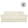 Easy-Going EasyGoing 100 Dual Waterproof 4 Pieces Stretch Soft Couch Cover for Dogs Sofa Slipcover for 3 Separate Cushion Couch Leakproof Furniture Protector for Kids Pets Ivory
