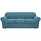 H.VERSAILTEX HVERSAILTEX 4 Piece Stretch Sofa Covers for 3 Cushion Couch Covers for Living Room Furniture Slipcovers Base Cover Plus 3 Seat Cushion Covers Upgraded Thicker Jacquard Fabric Sofa Storm B