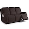 TAOCOCO Recliner Sofa Slipcover 3 Pieces Polyester Fabric Stretch Sofa Covers for 3 Seat Reclining Couch Soft Washable Furniture Protector with Pockets 3 Seat Coffee