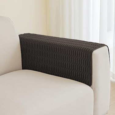 Muamar Couch Arm Covers Chair Arm Covers Non Slip Sofa Arm Covers Armrest Covers for Sofa Furniture Covers Couch Protector 1pc30x30inch Coffee
