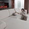 OHSIO Couch Cushion Covers for Sectional Sofa Stretch Soft Sofa Slipcovers Washable WearResistant Universal Furniture Protector for Living Room1 Piece Loveseat Cover Ivory