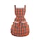 Aoomzoon Funny Aprons for Women with Pockets Kitchen Cooking Grilling Bbq Cute Chef Apron Mothers Day Birthday Gifts for Women OrangePlaid
