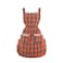 Aoomzoon Funny Aprons for Women with Pockets Kitchen Cooking Grilling Bbq Cute Chef Apron Mothers Day Birthday Gifts for Women OrangePlaid