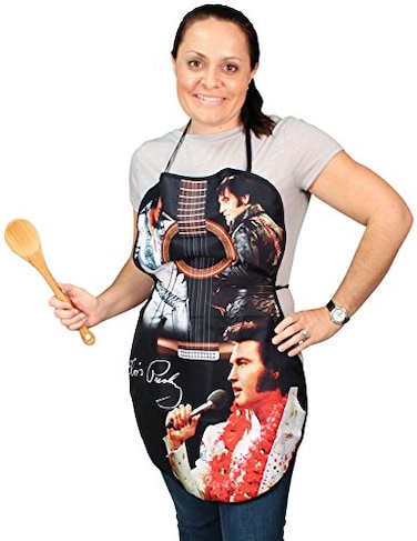 Midsouth Products Elvis Presley Apron In Shape of Guitar
