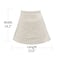 FURPHI Medieval Half Apron with Pockets Linen Waist Aprons Vintage Maid Waiter Costume Beige