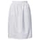 Geyoga Chef White Server Apron for Women Man with Pockets Maid Bistro Work Apron Vintage Kitchen Cooking Chef Costume