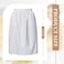 Geyoga Chef White Server Apron for Women Man with Pockets Maid Bistro Work Apron Vintage Kitchen Cooking Chef Costume