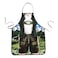 MOMOONNON Creative Bavarian Tracht Lederhosen Apron Oktoberfest Bavarian Funny Apron Kitchen Cooking Grilling BBQ Baking Aprons for Men