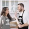 Saukore Funny Aprons for Couple His and Hers Aprons Set Kitchen Aprons with 2 Pockets for Cooking Grilling Baking Anniversary Wedding Bridal Shower Birthday Gifts for Couples