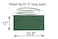 SEW UR LIFE 2SET Green Resist Water Waist Apron 3 Big Pockets Servers Half Apron Kitchen Restaurant Bistro Cafe Bar Pub Bakery for Baker Servers Waitress WaiterThin Straps