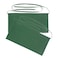 SEW UR LIFE 2SET Green Resist Water Waist Apron 3 Big Pockets Servers Half Apron Kitchen Restaurant Bistro Cafe Bar Pub Bakery for Baker Servers Waitress WaiterThin Straps