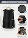 TFTAFAN Cobbler Apron Unisex Waterproof Apron with 2 Deep Pockets Art Smock for Painting Cleaning Artiest Apron work kitchen 1 Black