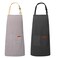TREASO 2 Pack Aprons for Women with Pockets Kitchen Cooking Apron for Men Adjustable Apron Suitable for Chefs Waiters Baking and Nail Technicians