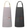 TREASO 2 Pack Aprons for Women with Pockets Kitchen Cooking Apron for Men Adjustable Apron Suitable for Chefs Waiters Baking and Nail Technicians