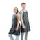 Ravill Waterproof Apron For Men and Women 2 Pockets Black 2 Pack 35 Multi Purpose Work Aprons for Dishwashing Dog Grooming Cleaning Heavy Duty Dishwasher Apron Water Resistant Kitchen Apron