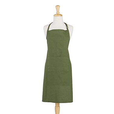 DII Everyday Basic Kitchen Collection Chef Apron Sage