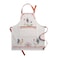 Maison d' Maison d Hermine Campagne 1 Piece 100 Cotton Apron with an Adjustable Neck Visible Hidden Centre Pocket with Long Ties for WomenMen Chef 2750x3150