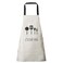 DILLMAN Women Kitchen Apron with Hand Wipe PocketsBig PocketHandwiping Waterproof for Cooking Baking WHITE