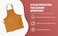 AMOUR INFINI Cotton Solid Aprons for Women with Pocket Adjustable Strap and Waist Ties Washed Chef Aprons for Cooking Baking and Gardening 275 x 33 Inches Yellow